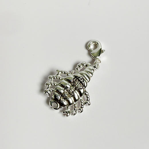 藏银款、S925纯银款蝎子吊坠挂件民族风随身手链手串挂饰配饰莲师铁蝎 商品图4