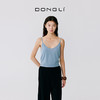 东黎 • 温柔的海风 波光透影 桑蚕丝山羊绒  女士短款背心 5110 商品缩略图2