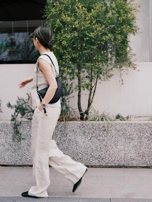 【高品质私服】【IC亚麻斜纹直筒裤】有效拉长腿部比例，修饰腿型，柔软垂坠，适合多种身型G1385-CC【无标出货 介意慎拍】 商品图2