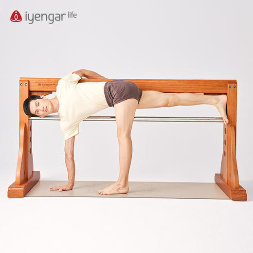 艾扬格 Life A1061瑜伽平衡木马(鸡翅木) 组合木马 可拆卸（物流运费请咨询客服） 商品图1