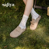 Safiya/索菲娅2025复古反绒外穿包头百搭厚底休闲懒人勃肯鞋SFD3110074 商品缩略图11