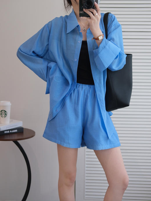 冰雪肌理感天丝醋酸防晒套装 商品图4