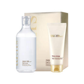【保税仓】SU:M苏秘卸妆水两件套（卸妆水400ml+洗面奶100ml）