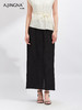 【轻盈透气】阿菁娜重磅真丝温柔气质半身裙F30X213010 商品缩略图1