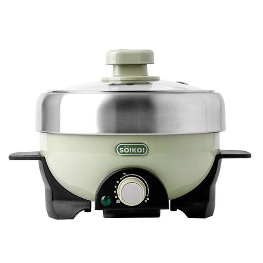 SOIKOI司崎库乌龟锅✨【一锅多用，精致食光】蒸煮煎全能小神器，分体式家用小型电火锅乌龟锅，满足你的独享美味时刻！🔥 商品图3