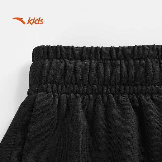 安踏儿童裤子男大童户外系列户外针织五分裤352536703 商品图3