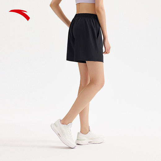 【XL/2XL断码】安踏速干运动短裤女款2025夏季新款健身跑步梭织运动裤162525506【无货退款】 商品图2