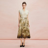 QF8E1斯尔丽25夏季新款商场同款定位写意印花优雅欧范搭配腰带连衣裙 商品缩略图3