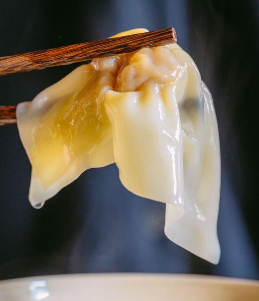 【斌哥优选】留海棠鸭蛋皮抄手（馄饨）。出了川渝，99%的人没尝过这口鲜。配料干净，全手工包制。鸭蛋皮+猪肉馅，久煮不散。 商品图0