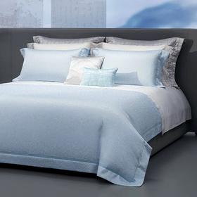 whinny/惠谊 新中式现代中式 140S双股全棉色织提花四件套 水光潋滟