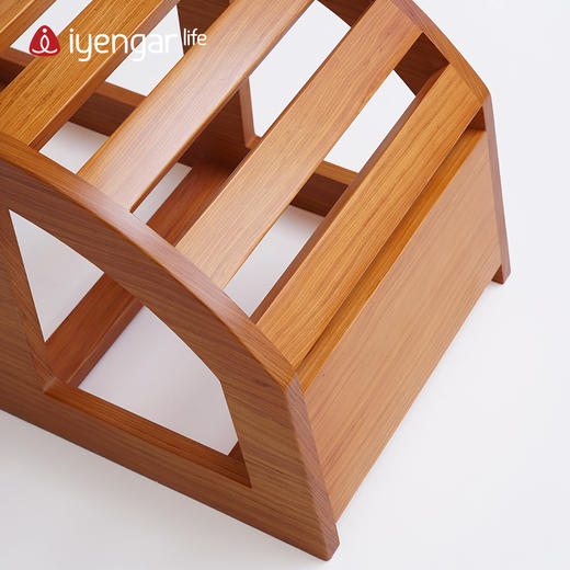 艾扬格 life A1062  瑜伽桥(鸡翅木)小鲸鱼/倒手杖式长凳/背部舒展器/瑜伽辅具 商品图4