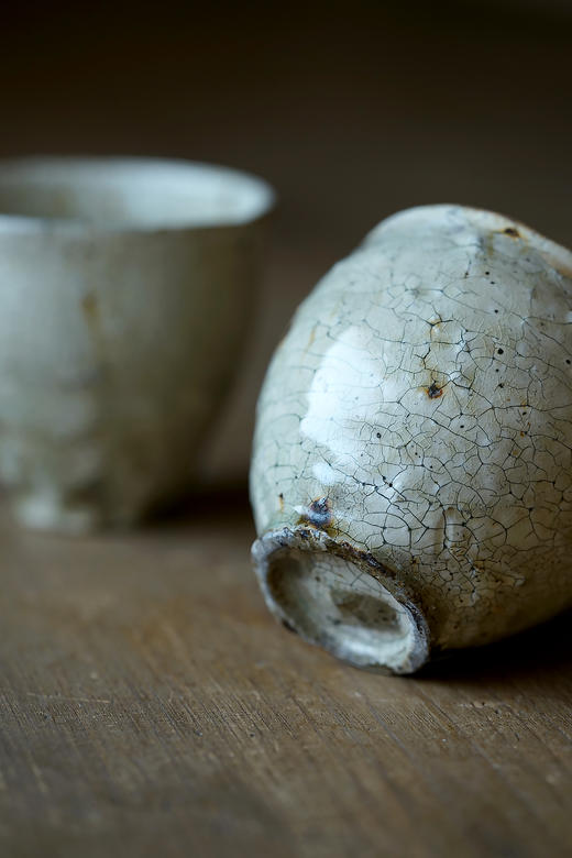 尾形笃19荒山粉引｜小汤吞 商品图2