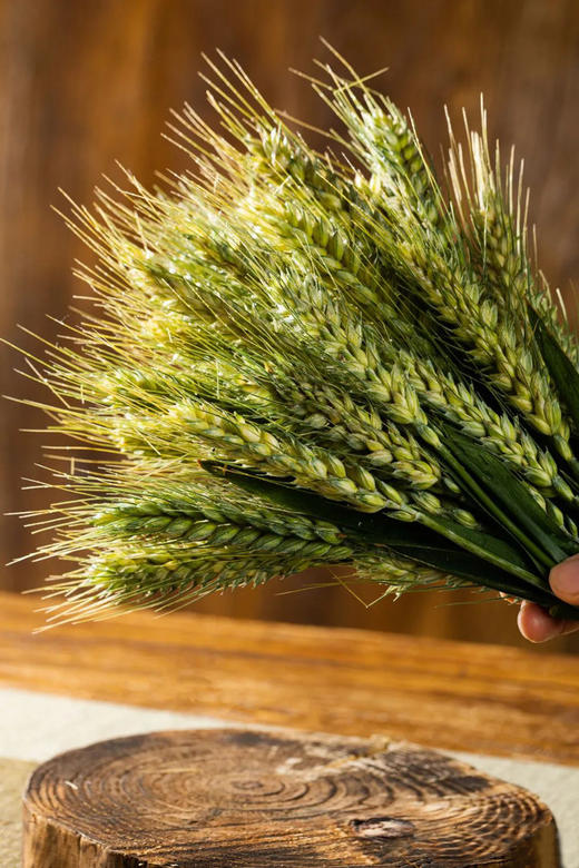 青嫩翠绿！【新鲜青麦仁】  清香扑鼻 颗颗饱满多汁 自带清甜麦香 熬粥 炒菜 色香味 商品图0