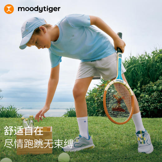 【DR暑假】moodytiger儿童短裤25夏新男童清爽速干运动户外运动裤子52111603 商品图2