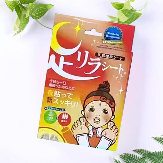 日本本土足贴中村树之惠天然树液足美人植物树叶薰衣草艾草生姜多款足贴30片/盒 商品图2