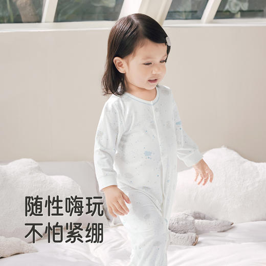 【商场同款】英氏童装连体衣四季长袖男女宝连身衣爬服新生儿衣服 商品图3