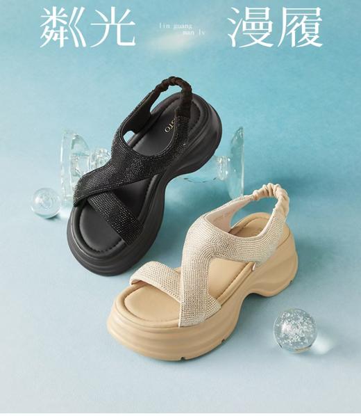 2F百思图时尚女凉鞋 商品图0