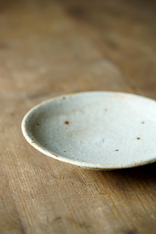 尾形笃38罅粉引｜5寸取皿 商品图2