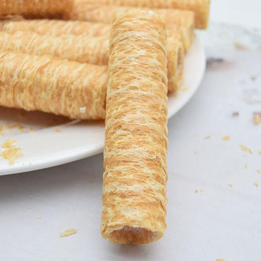 生椰蛋脆卷，20袋组合，甄选进口椰浆和新鲜鸡蛋、小麦粉，恒温锁鲜炙烤烘焙工艺，非油炸，蛋卷细腻清甜，椰香浓郁，甜而不腻，美味营养零食M 商品图5