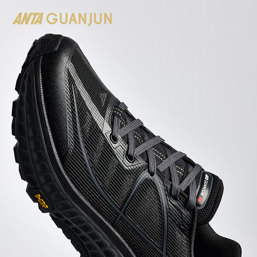 安踏冠军全行2代丨户外徒步鞋透气双密度男士防滑缓震跑鞋112535534A 商品图3