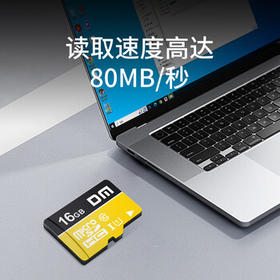 DM大迈 16GB TF（MicroSD）存储卡 黄卡 C10 手机行车记录仪监控摄像头专用高速内存卡