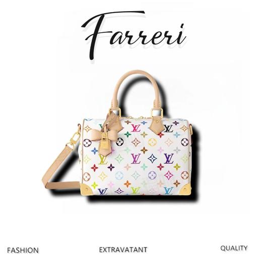 驴家 M13085 白三彩Speedy25 商品图0