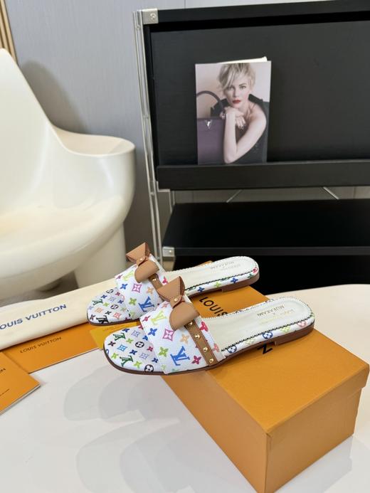 2025驴家新款 村上隆系列圆头套脚拖鞋（HC） 商品图1