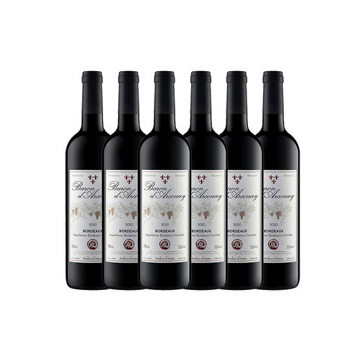  阿孔瑟男爵干红 法国波尔多750ml 年份2020 商品图2