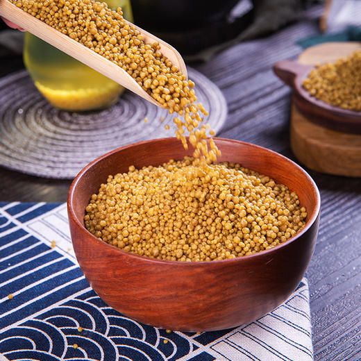 天沐农蜜黄苦荞饭 450g/袋 健康粗粮杂粮 商品图5