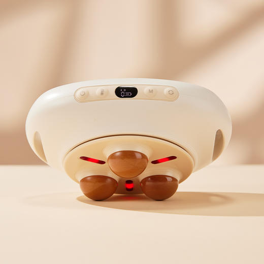 【砭石揉腹仪】  红砭石红外加热 38-42℃三档温控 仿生揉腹顺逆随心 商品图0