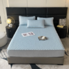 🌸【凉席界的“爱马仕”-床笠款-005】进口凉感丝夏季乳胶凉席套装，柔软舒适型强🌟，凉感亲肤不沾肤整张乳胶久睡不变形 ✅ 进口A类凉感丝 、【填充物】高品质整张3A乳胶（5mm） 商品缩略图5