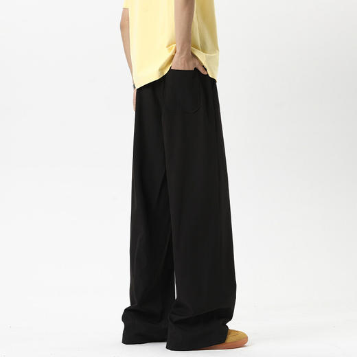 【YW】无忧购运动休闲裤薄款裤子男士青少年百搭宽松美式直筒裤 A022HK25445（截单后3-5天发货） 商品图1
