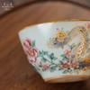 问鼎汝瓷鼎峰系列天青精工复刻款巍澜杯（一路生花） 商品缩略图3