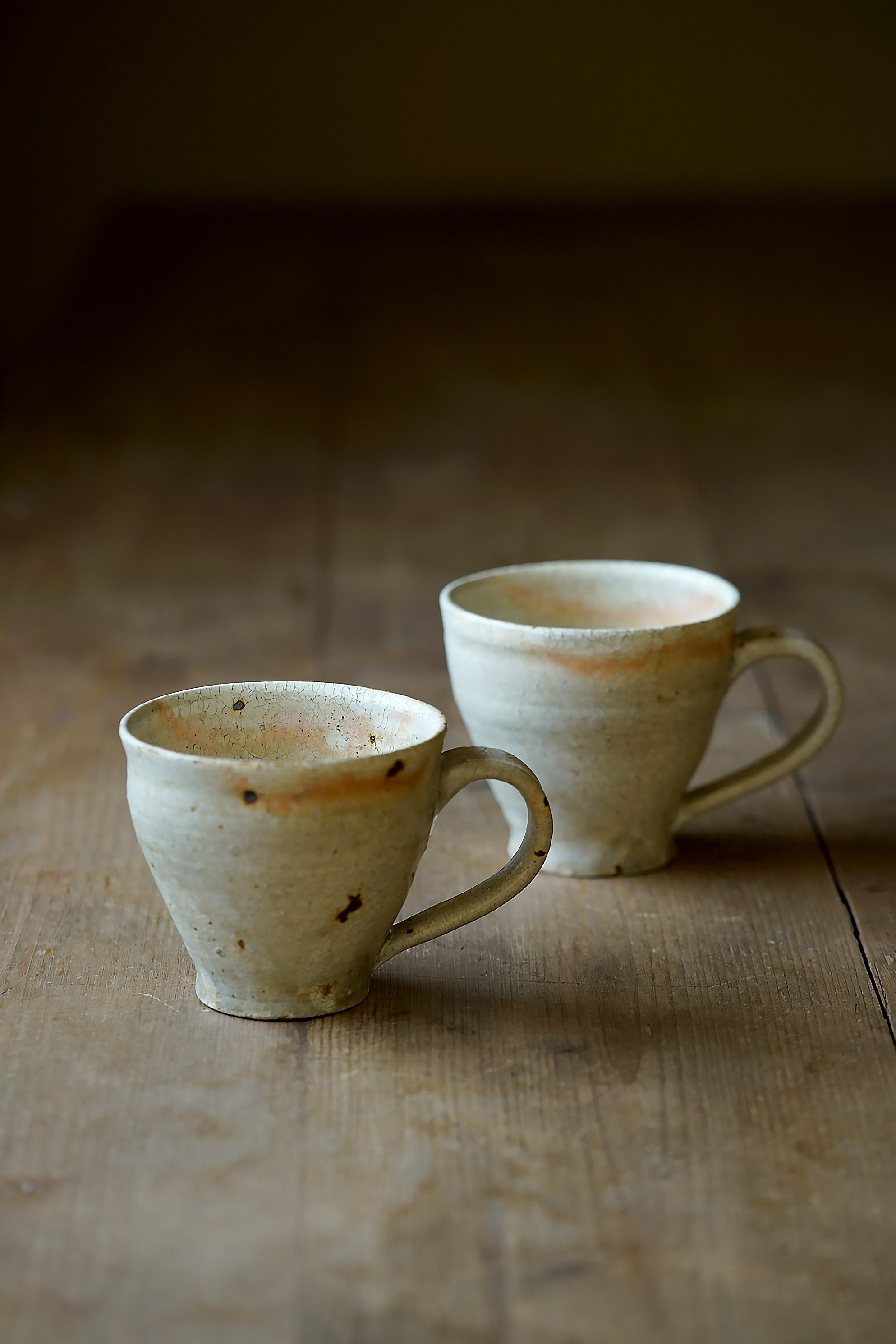 尾形笃08罅粉引｜丸mug