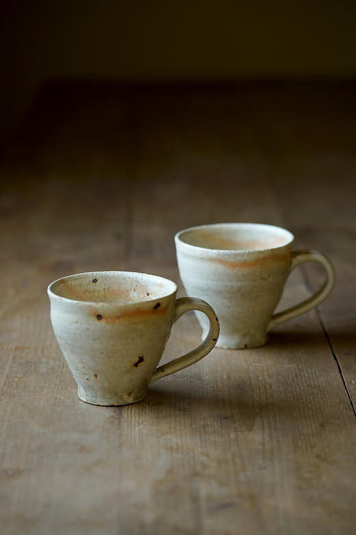 尾形笃08罅粉引｜丸mug 商品图0