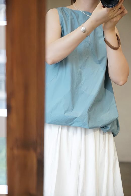 apuntob 可翻转穿宽松版型无袖上衣 商品图1