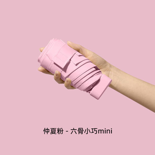 太阳伞晴雨两用男女加厚雨伞五折伞防晒防紫外线扁迷你 商品图4