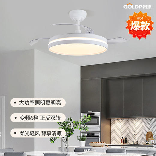 贵派 隐形风扇灯 清凉 商品图0