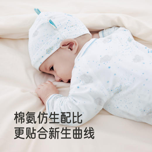 【商场同款】英氏儿童家居服睡衣四季长袖婴儿半背衣新生儿睡衣 商品图2