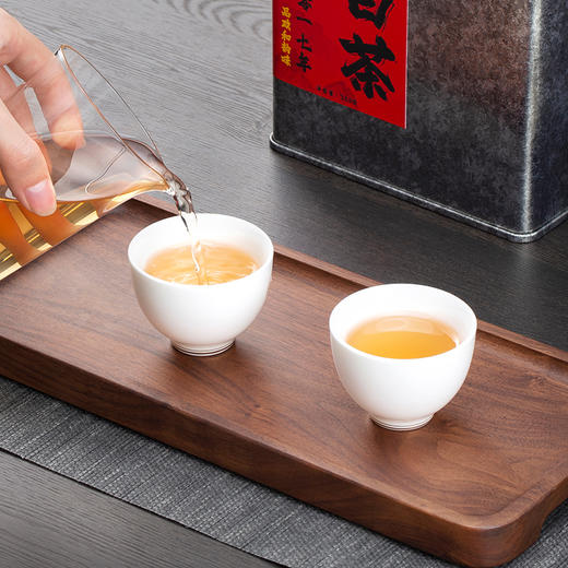 品政韵（原添寿白茶）丨2017年老白茶 寿眉 政和白茶 一级 250g 罐装 商品图2