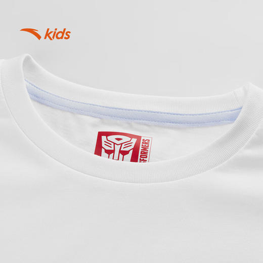 安踏儿童短袖T恤男小童潮流系列运动透气针织短袖衫352539730 商品图2