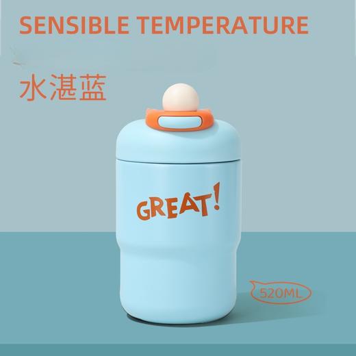 韩版新款咖啡杯直饮ins简约时尚水杯 智能显温不烫嘴，带提手便携高颜值迷你保温杯，随手一提，时尚便携新潮流！ 商品图8