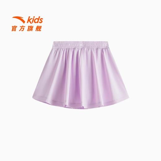 安踏儿童裙子女小童短裙2025新款透女孩粉色半身裙简约时尚宝宝裙362539314 商品图1