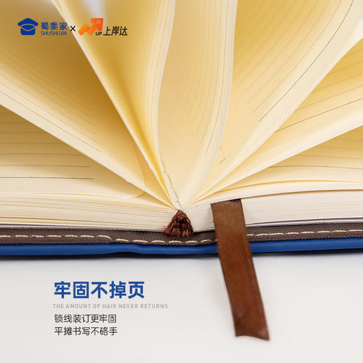 【因公致秃教师笔记本】PU材质记事本创意办公用日记本 商品图4