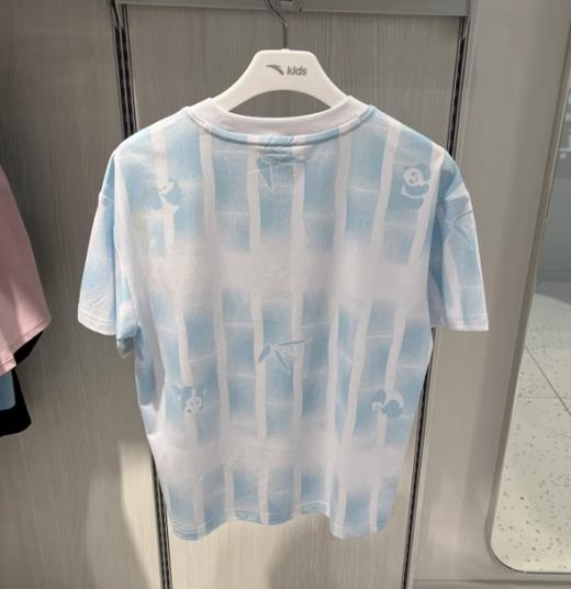 安踏儿童T恤专柜25年秋男大童潮流系列针织短袖衫 372538104R 商品图1