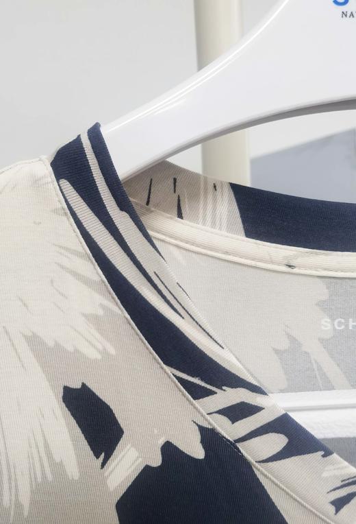 【满印花朵莫代尔】SCHIESSER德国舒雅女士mix&reiax满印花朵轻松居家款家居套装94%莫代尔61/25846D 商品图4