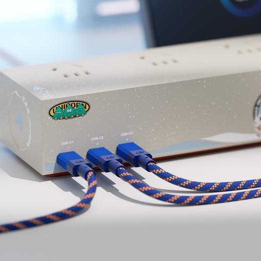 Line King 240W 卷卷线 数据线  芳纶编织 夜焰 商品图4