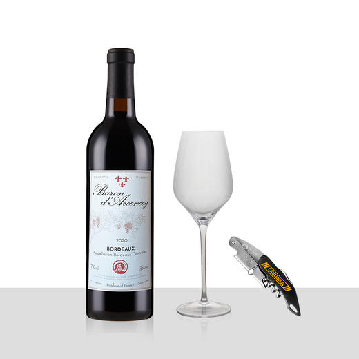  阿孔瑟男爵干红 法国波尔多750ml 年份2020 商品图6