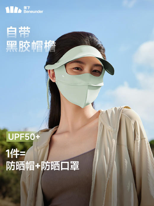 蕉下凉感防晒面罩AL35024（颜色随机发） 商品图4