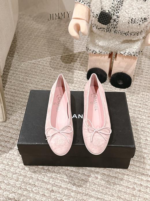 香奈儿 25Fw早春最新配色l小香蝴蝶结芭蕾舞平底单鞋（HC） 商品图4